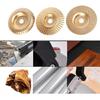 3Pcs Wood Carving Discs High Carbon Steel Angle Grinder Disc for Angle Grinder