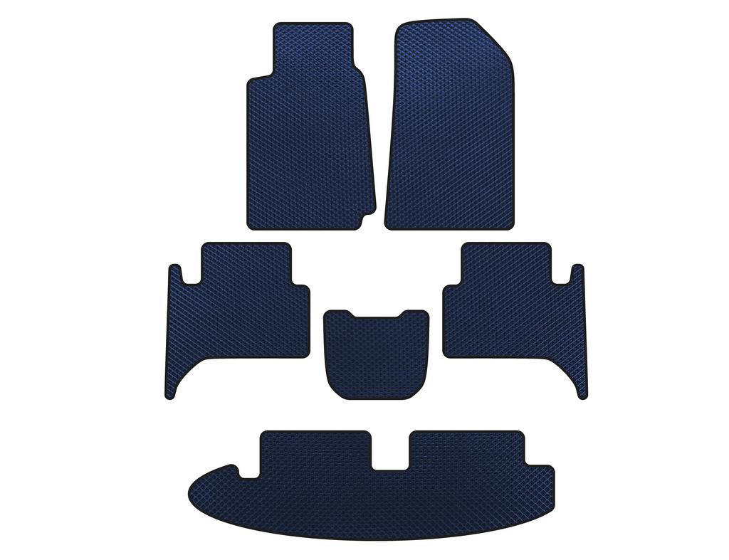 

EVA mats (3 rows, Blue) for Chevrolet Trailblazer 2012-2019