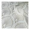 GrandDeco Layla Art Deco Textured Wallpaper