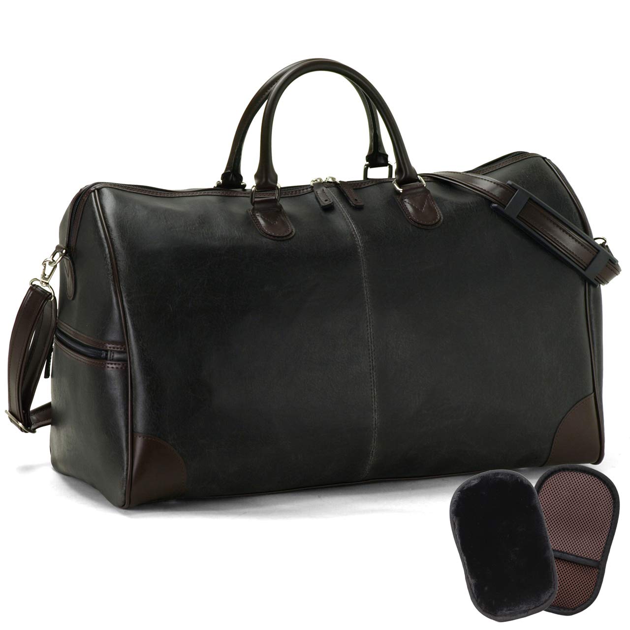 

Сумки Hirano Вироблено в Японії з сумкою Boston Toyooka для 2 Ретро 50 см Широка Оригінальні Мутон Рукавиці - Майстерність, Ночі, Дизайн, Подорожі, + (Чорний) чорний