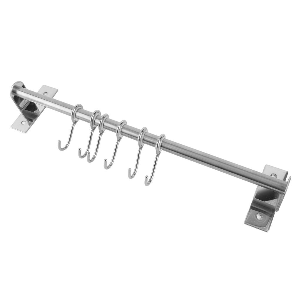 Wandmontierte Aufbewahrung Regale Topfdeckelhalter Besteckhaken Küchenhelfer ZubehörEinzelstange