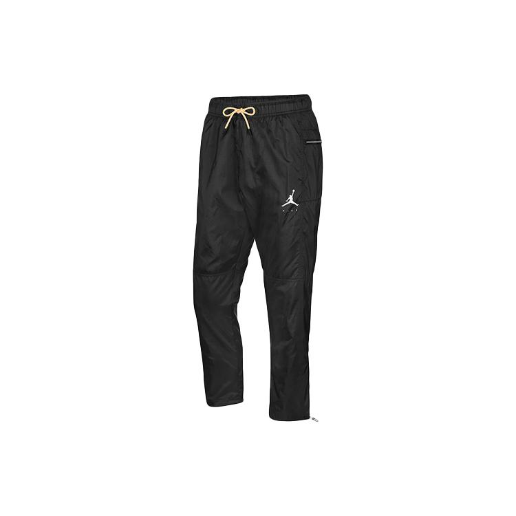 Jordan Knitted Sweatpants Men's Black Moderate Cuffed Pants DM1870-010