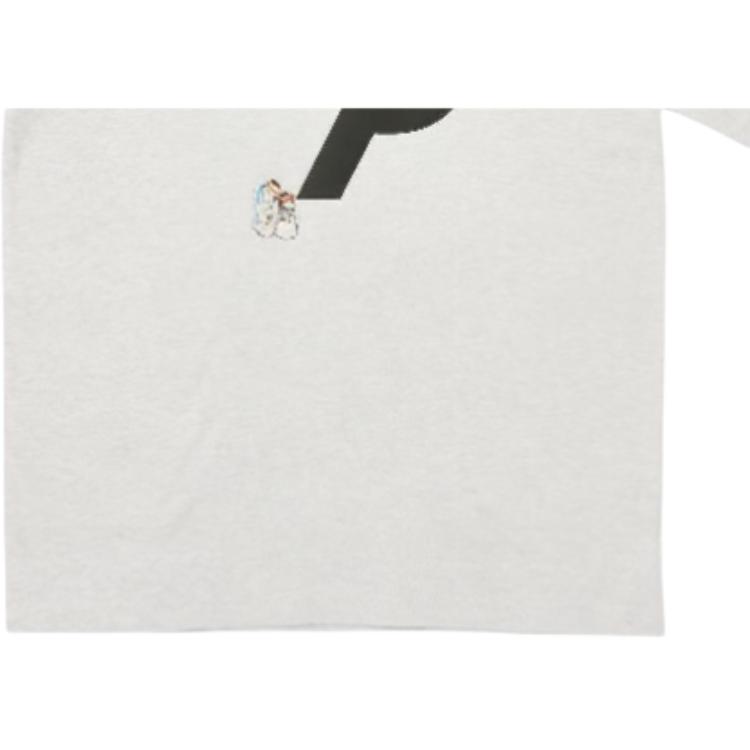 Palace Transparency T-Shirt Grey Marl Unisex Tops P25TS236