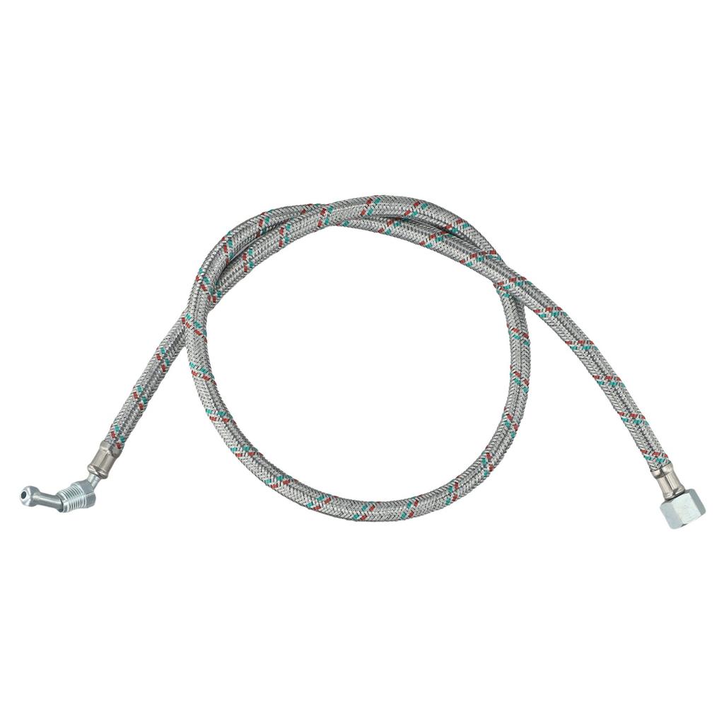 For Riello Oil Line 3005720 20022601 3/8 Female X 1/4 Male 90cm Silver Color