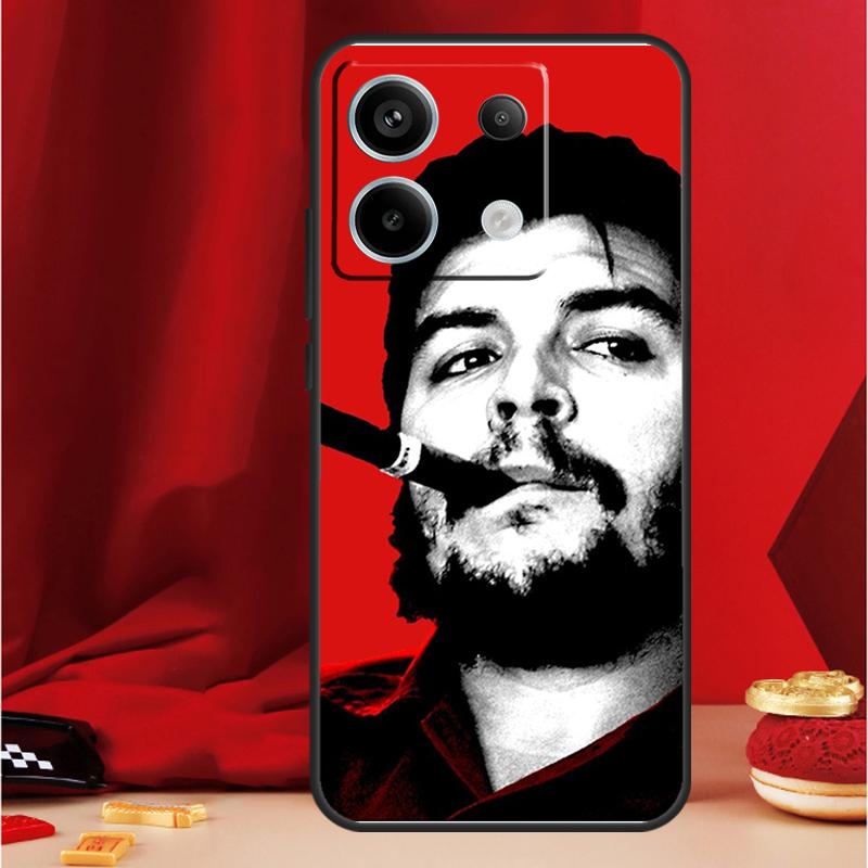 Che Guevara Cigarett Funda For Xiaomi Redmi 13C 12 9C 10C 12C Redmi Note 13 9 10 11 12 Pro 9S 10S 11S 12S Case