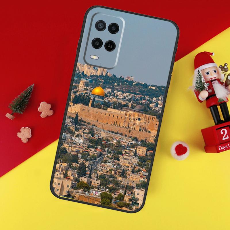 Jerusalem Dome of the Rock Case For Oppo A94 A74 A54 A60 A40 A80 A16 A76 A96 A98 A58 A78 A18 A38 A57 A17 A15 A5 A6 Pro