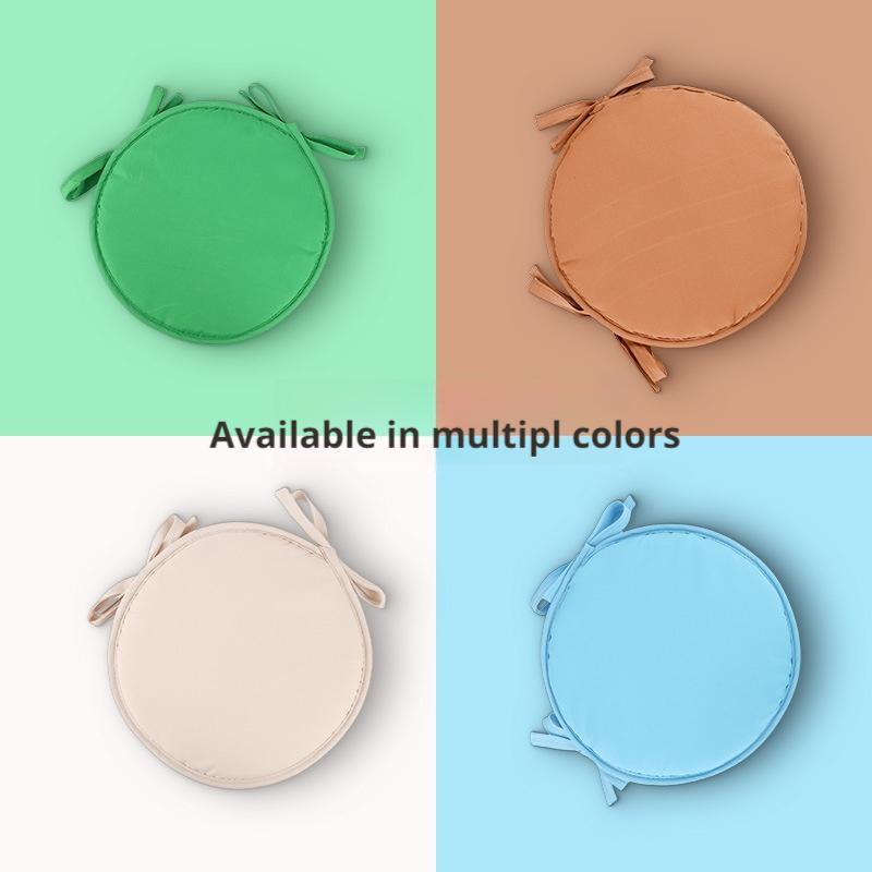 Round Chair Cushion Candy Color Seat Cushions With Pad Chair Kitchen Cushion For Garden Patio S V1B0