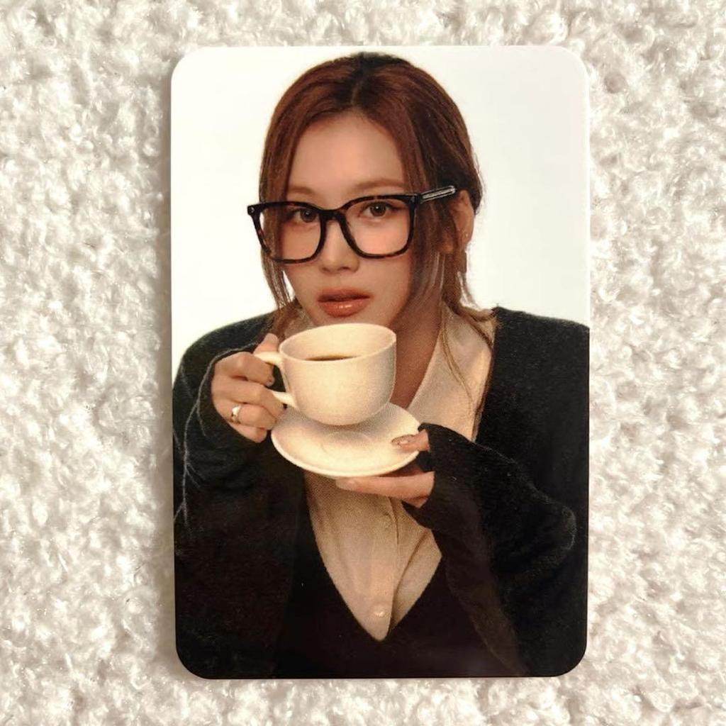 [USED] TWICE Sana TEN 10th Anniversary Album Kpopnara US Exclusive Trading Card