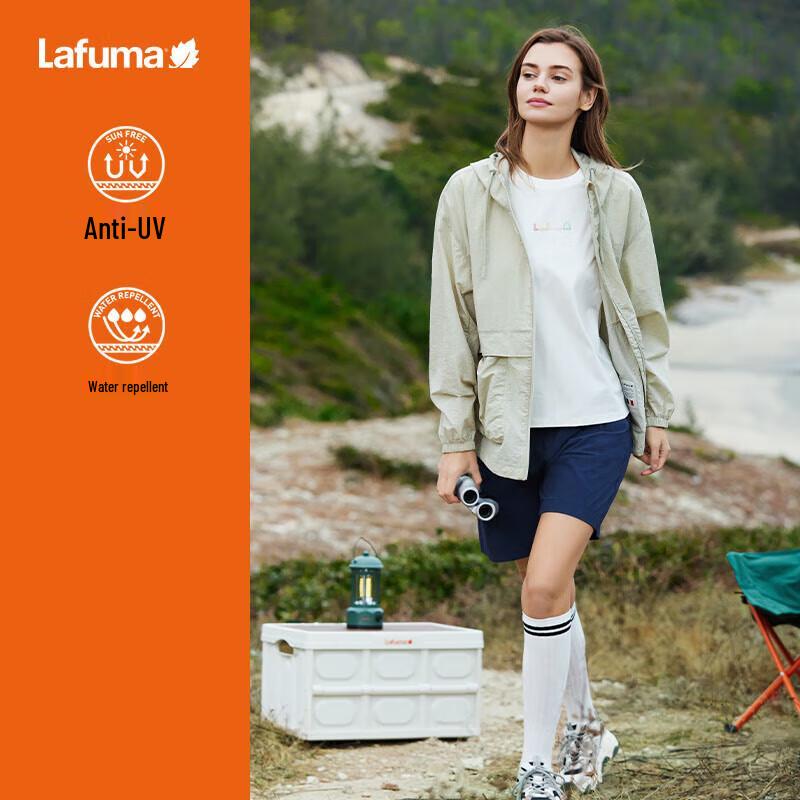LAFUMA Women's Loose Fit Hooded UV Protection Sun Jacket LFJA4BP64