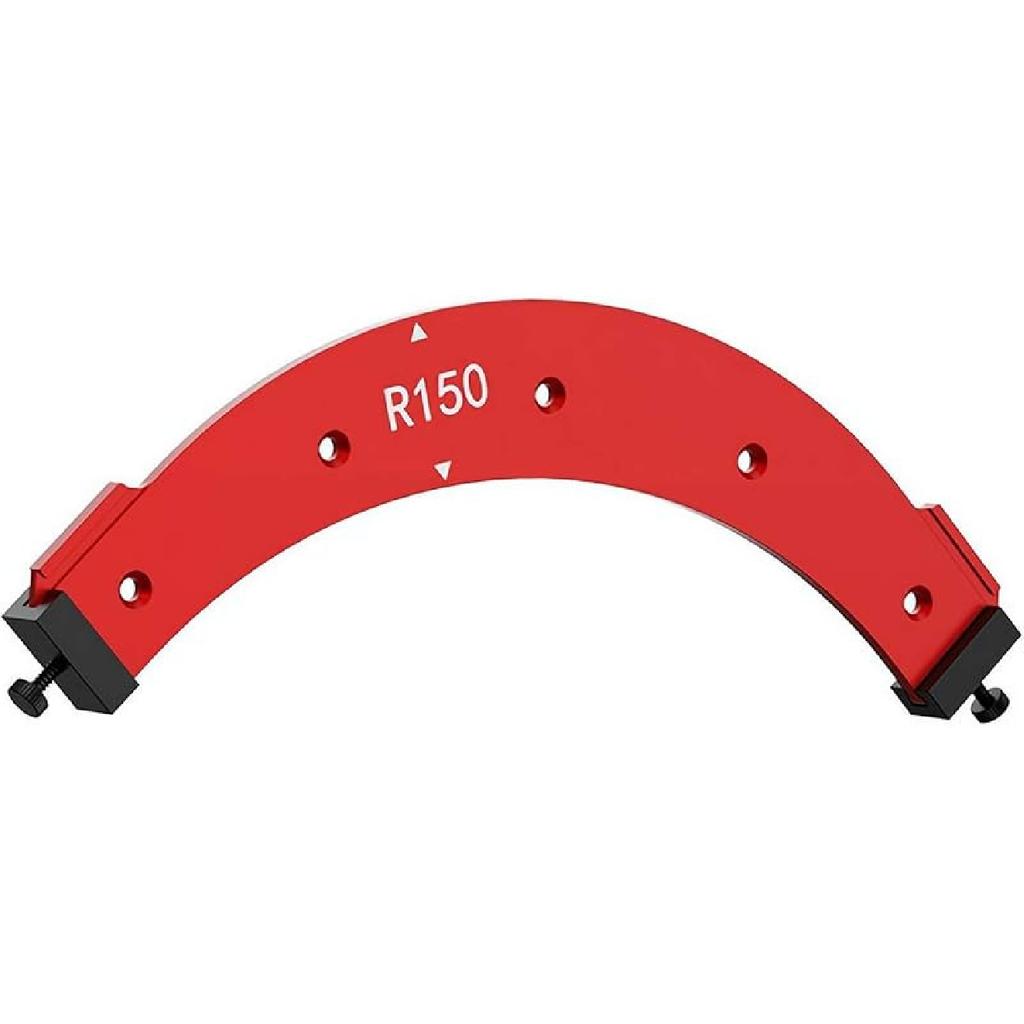 Woodworking Round Corner Radius Templates for Woodworking Arc Mold, Router Table Corner, Radius Jig Wooden Board Arc Cutting Auxiliary Tool for