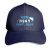 Here Fishy fishy Baseball Cap Luxury Cap Military Cap Unisex foam party Hat Hat Unisex Luxury Luxury Women Unisexs