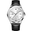 OLEVS  2931 Oem Custom logo Luxury Luminous Japanese Movement Sports Calendar Fashion Genuine Leather Strap Men's Quartz Watch