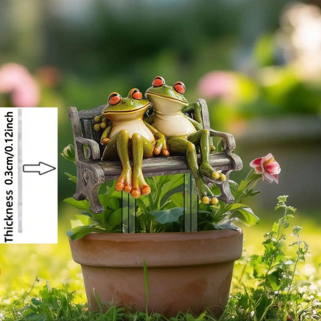 1PCS Retro Style Frog Outdoor Decoration Statue Courtyard Decoration Lawn Garden Decora Party Festival Decoration Frog Decora