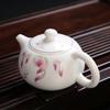 Harmony White Jade Porcelain Kung Fu Tea Set