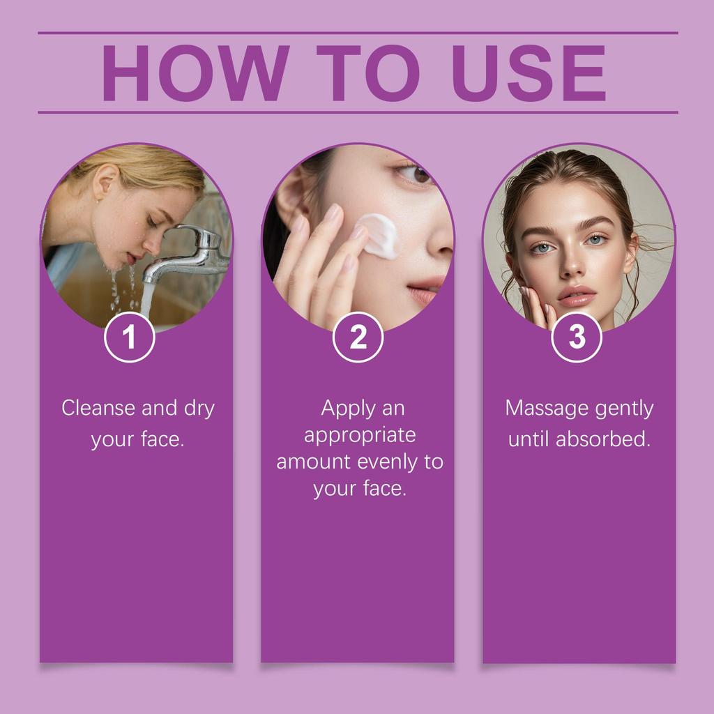 2-Minute Face Lift Firming Face Cream Hyaluronic Acid Niacinamide Deep Hydration Moisturizer For Dry Skin Brightening Skincare