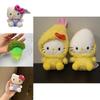 In-stock Hellokitty Shrimp Plush Doll Adorable Kt Toy With Curly Hair