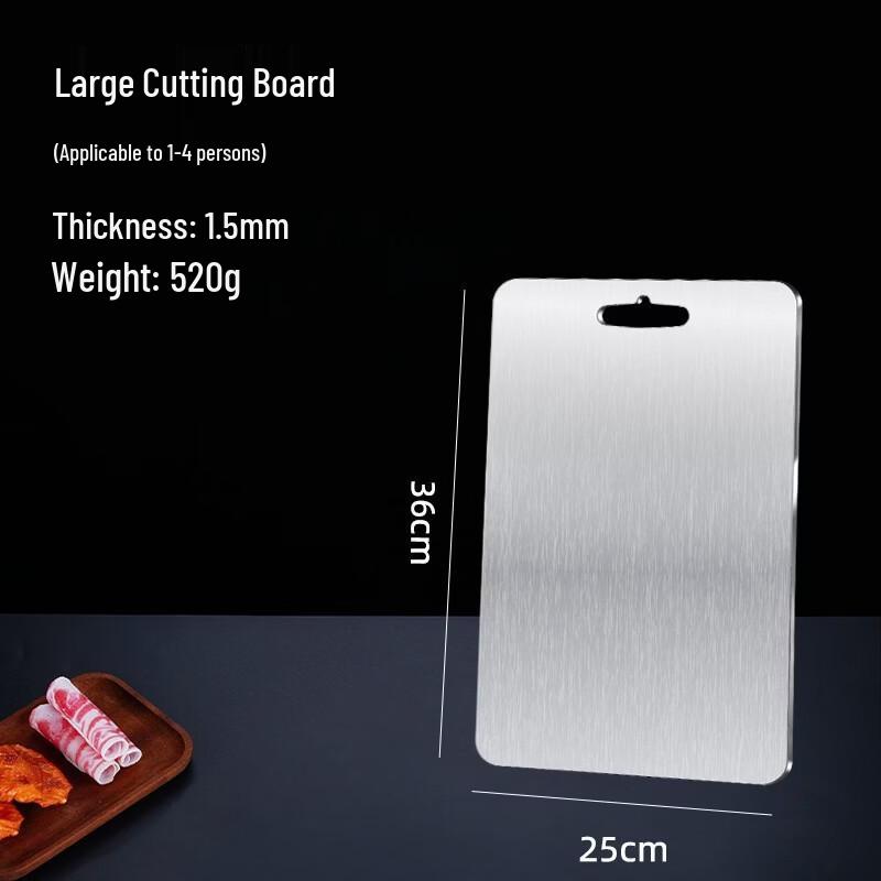 Abdo Titanium Double-Sided Anti-Mildew Cutting Board