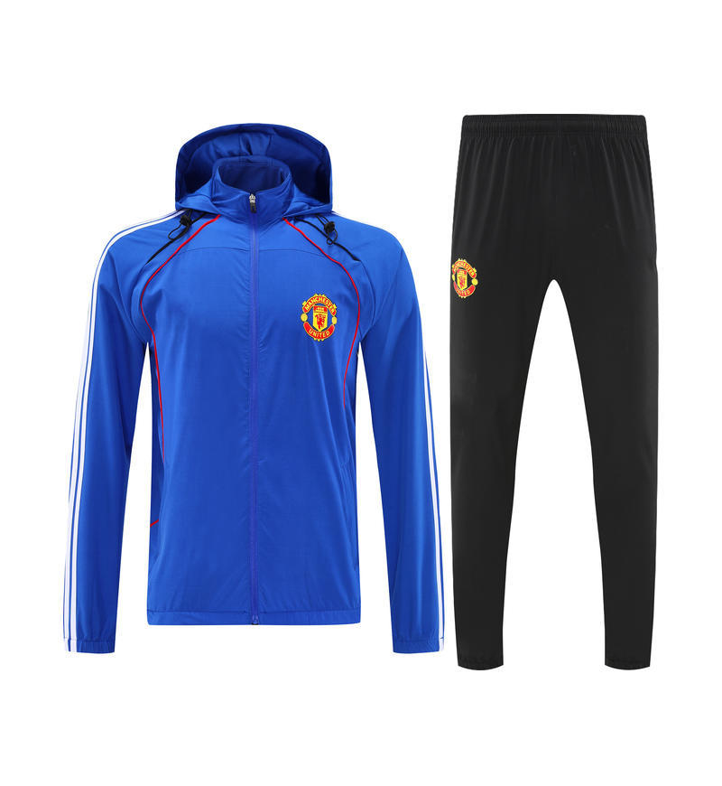 2526 Club Footwear Windbreaker Set, Manchester City, Paris, Barcelona, Arsenal, Marseille Boca, Argentinien
