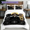 3pcs Duvet Cover Set (1*Duvet Cover + 2*Pillowcase, Without Core), Iota Phi Theta Print Bedding Set, Bedroom Decor, All‑Season, Birthday Gift