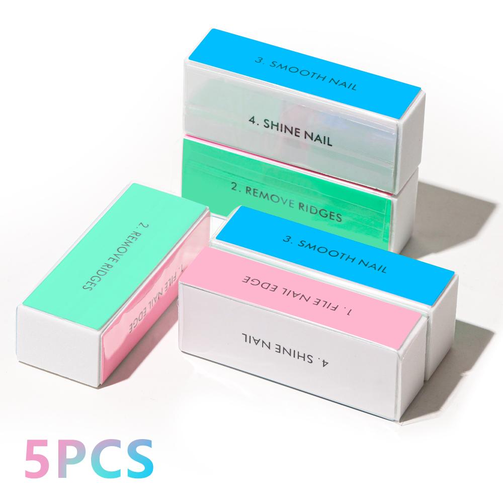 Nail Sponge Buffer Block Shine Polisher Nail Polishing Tools Nail Buffing File Manicure Sanding Nail File Nail Art Tools Kit