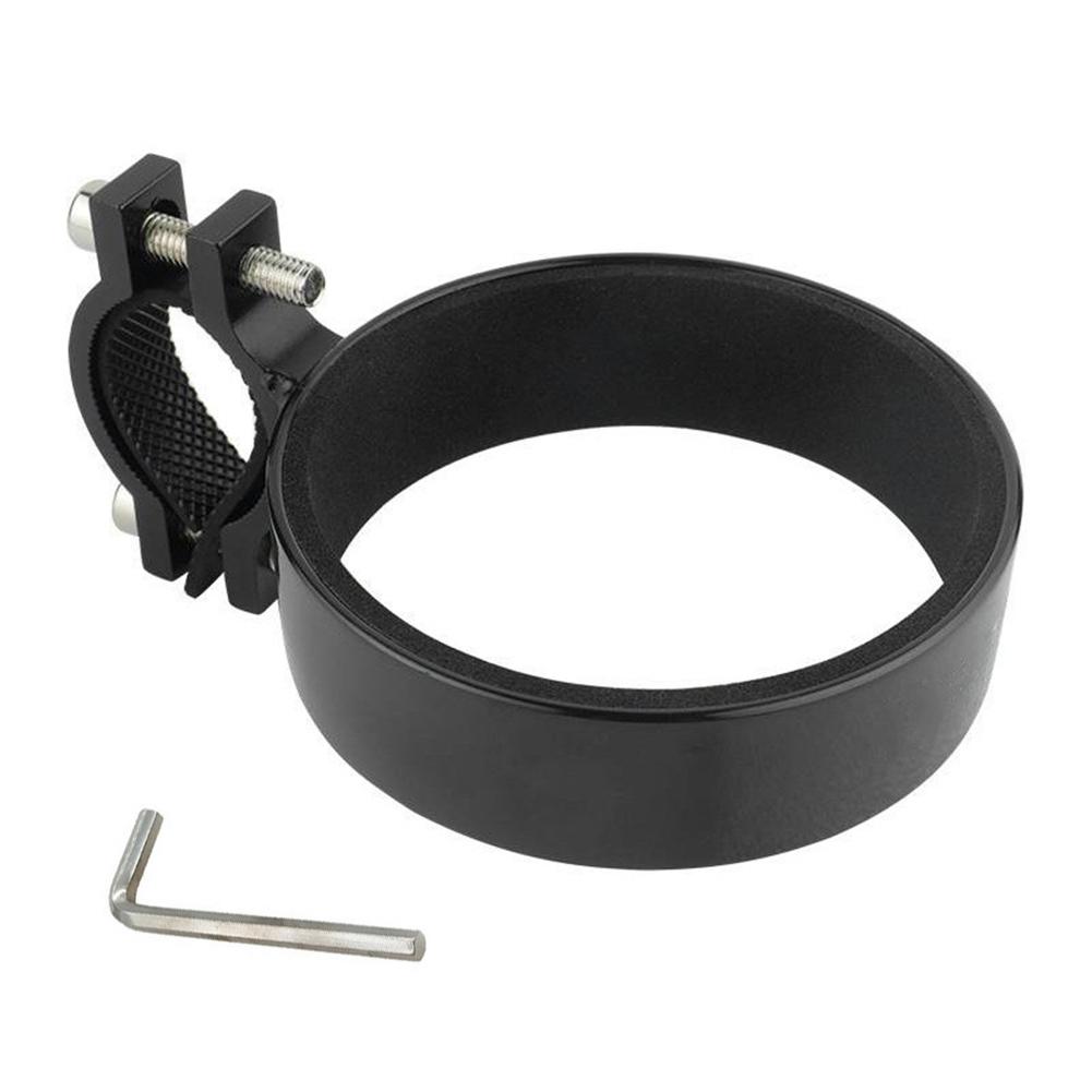 1Pc Bicycle Water Cup Holder Universal Aluminum Alloy Handlebar Coffee Holder Aluminum Adjustable Handlebar Water Bottle Holder