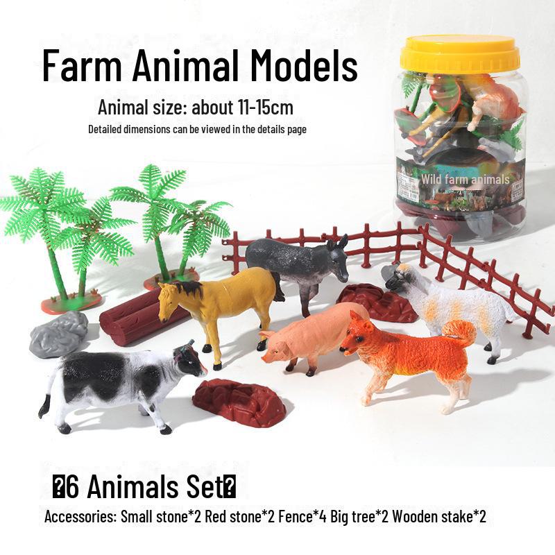 Children's Safari Dinosaur Animal Model Set