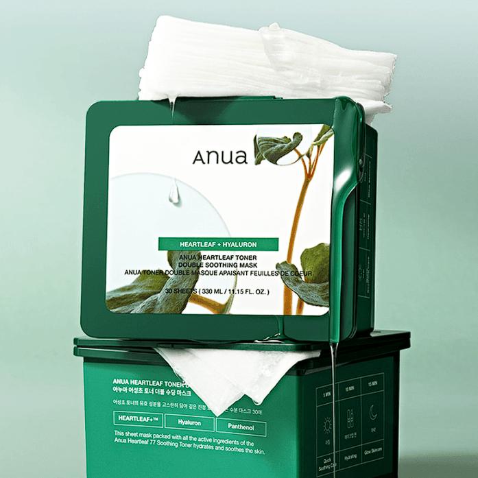 Anua Heartleaf Toner Double Soothing Mask 30EA