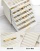 Vlando Jewelry Box, Large Capacity Accessory Case, Jewelry Storage Box, Makeup Box, Earrings, Rings, Necklaces, Small Items, Box, Drawer, Jewelry Bag,