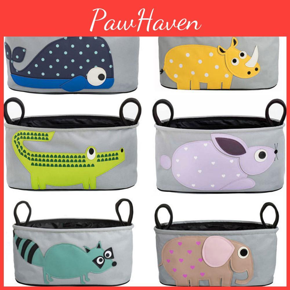 Baby Stroller Bags Cute Carriage Pram Cart Animal Storage Mummy Nappy Water Bag