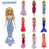 Princess Clothes Barbie Toy Dress Up Accessories For 11 Inch Doll Outfit Costume