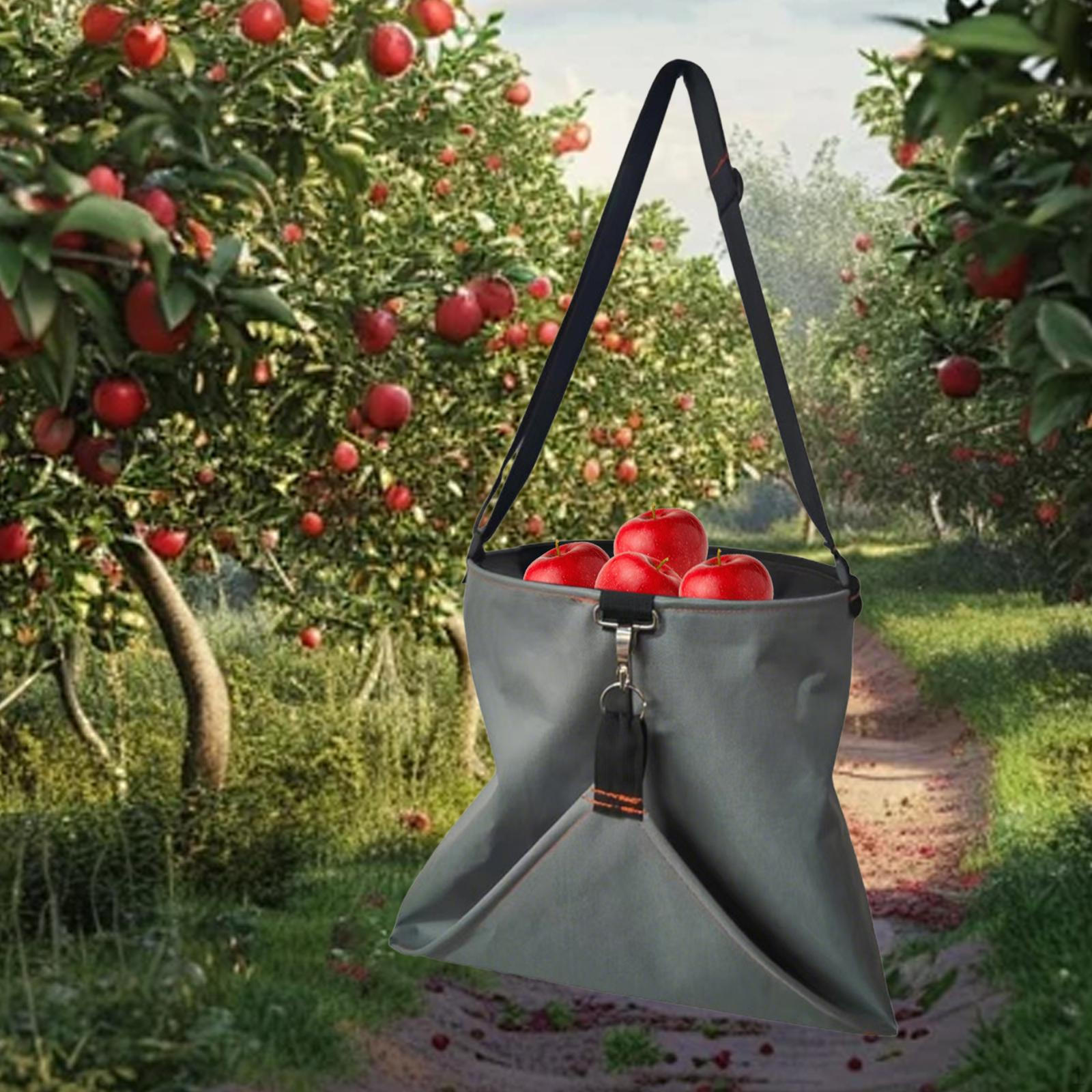 Сумка для сбора фруктов и овощей с дизайном серый 1546₽