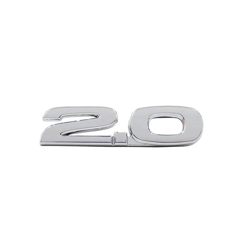 3D 2.0 Car Fender Side trunk Nameplate Decal Emblem Badge Sticker for CX-5 CX-7 CX-9 RX7 RX8 626 MX5