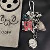 Guitar Pick Handmade Vintage Keychain Retro Design Watch Hanging Charm  Hanging Ornament
