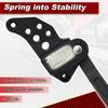 Motorcycle Kickstand Side Stand Kit Fit For Yamaha YZ250 2005-2026 YZ125 2005-2026 Parking Footrest Bracket Support Bracket