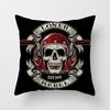 Black Grey Skull Face Living Room Decor Pillowcase Car Halloween Sofa Cushion Cover