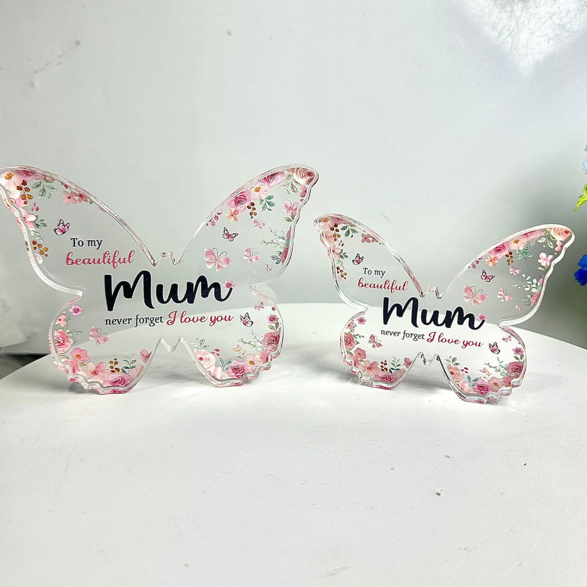 

Трансграничный новый акриловый бабочка английский День матери бабочка креативный подарок-сюрприз для зелёный