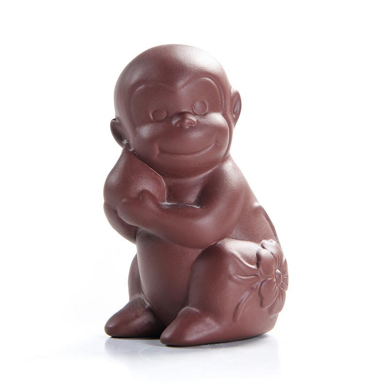 Animal Zisha Tea Pet Kung Fu Tea Set Tea Ceremony Zero with Zodiac Personality Tea Play Decoration Tea Tray Decoration