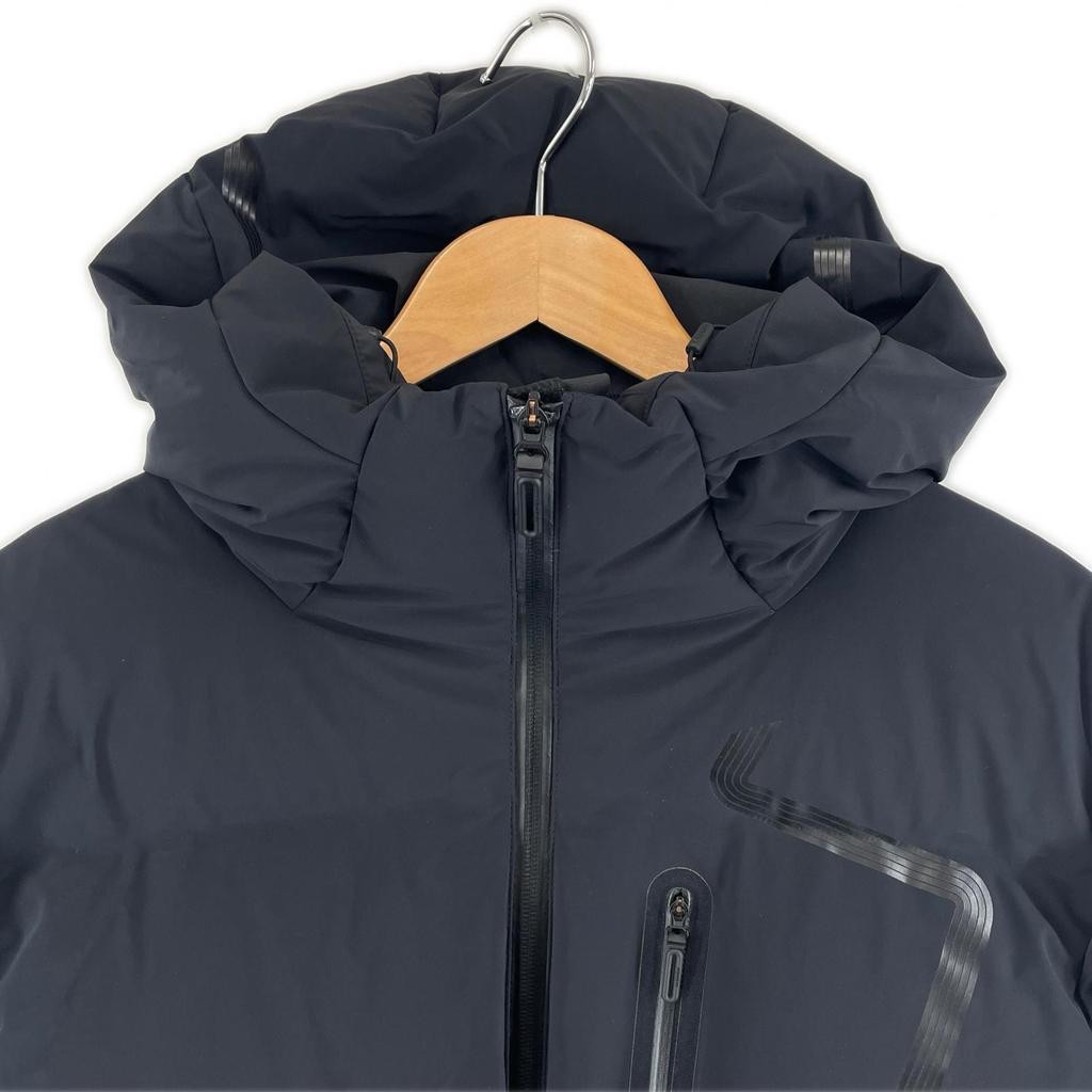 DESCENTE DAMQGK33U line Down jacket black mens XXL Allterrain Storm Jacket used