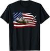 UH-1 UH1 Huey Helicopter T Shirt American Flag USA Gift T-Shirt Unisex T-Shirt