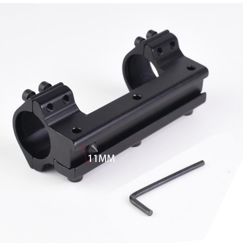 Double nail integrated cantilever sight installation 25.4mm sight rings, Riflescope Mount for Picatinny 11mm Rail installation