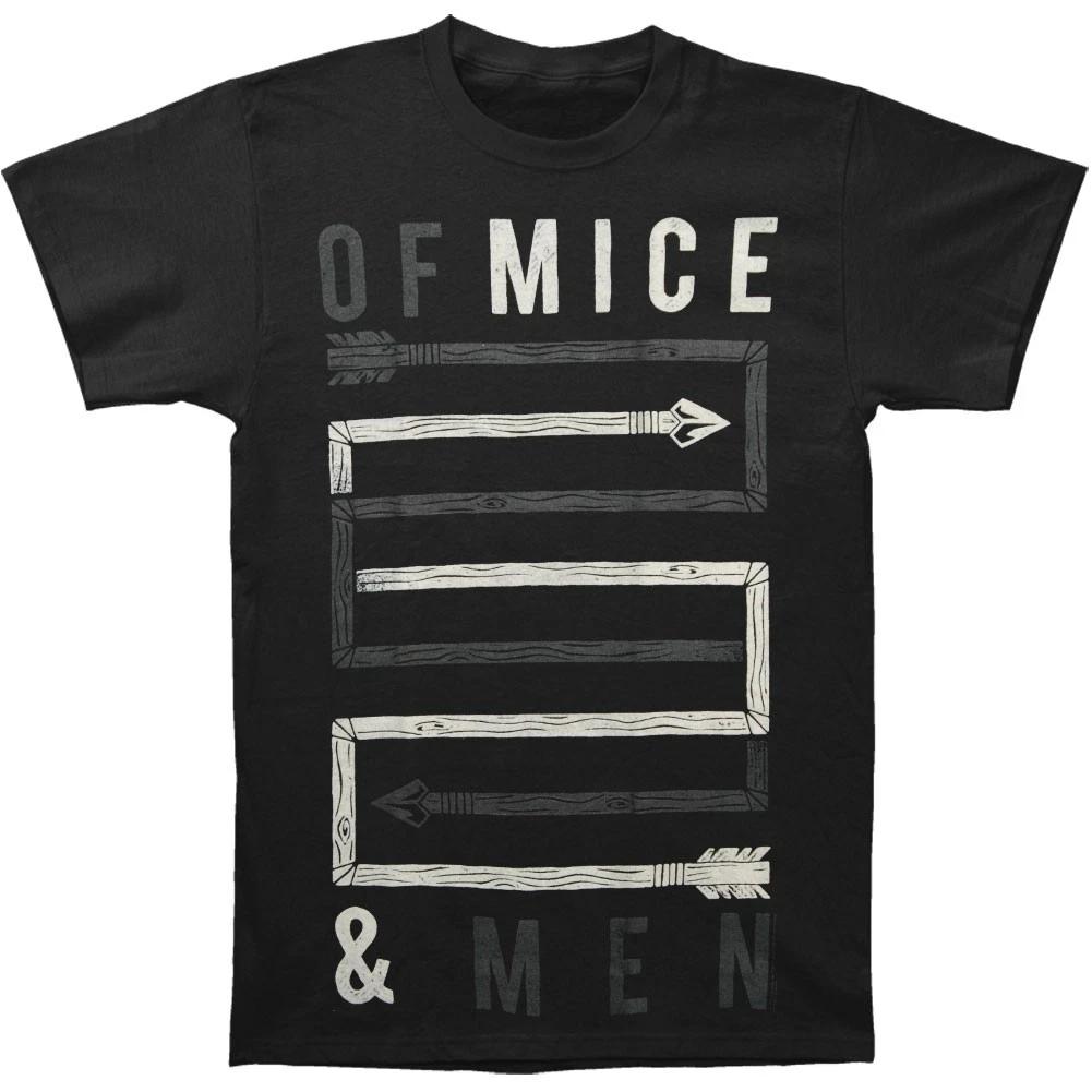 Men s Of Mice & Men Arrows Slim Fit T-shirt X-Small Black M