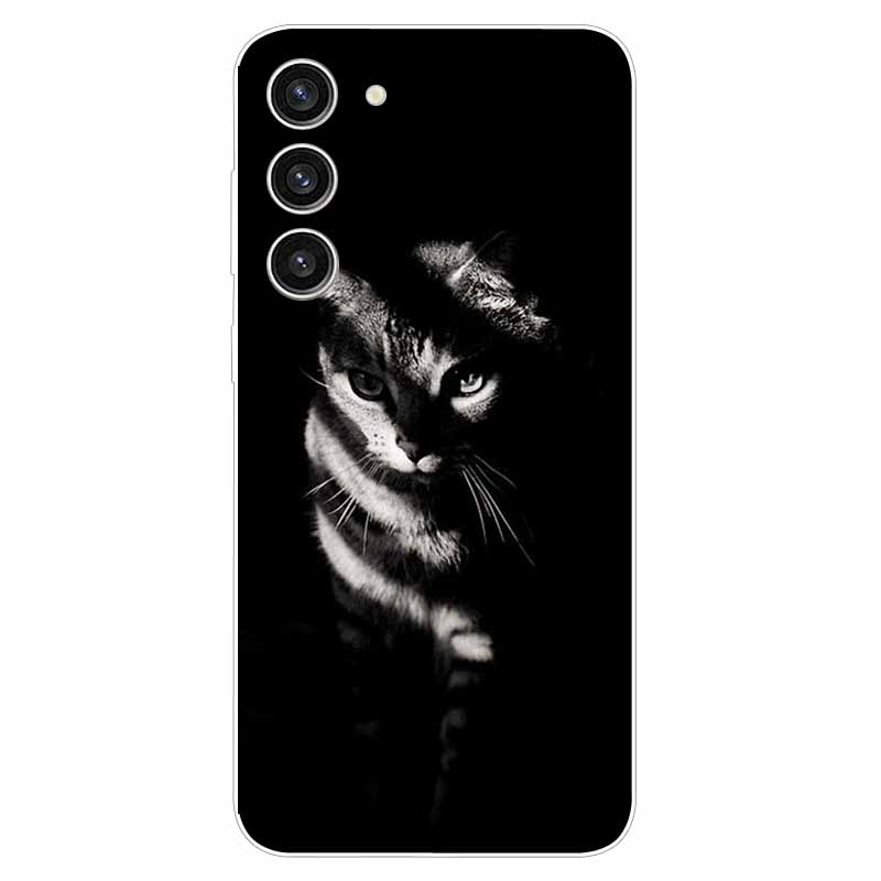 For Samsung A25 Case TPU Painted Space Tiger Silicone for Samsung Galaxy A15 4G Soft Cover for GalaxyA15 5G Shockproof Cases