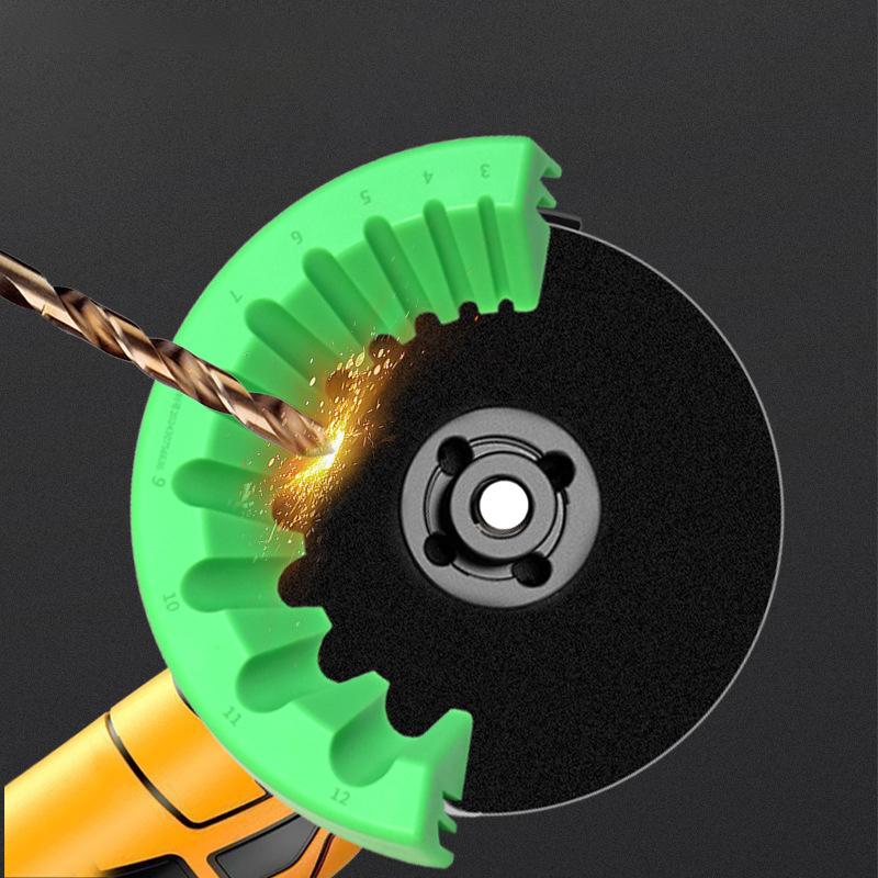 New 100 Type Angle Grinder Drill Bit Bracket Holder Multipurpose Drill Bit Grinding Sharpener Polishing Grinding Tool 10 In 1