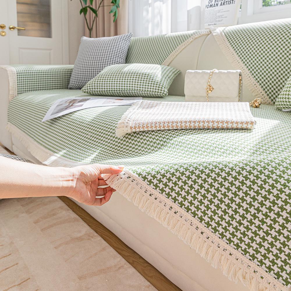 

«Всесезонный нескользящий чехол для подушки и полотенце для спины из хлопка – модный и простой дизайн» 70*70CM