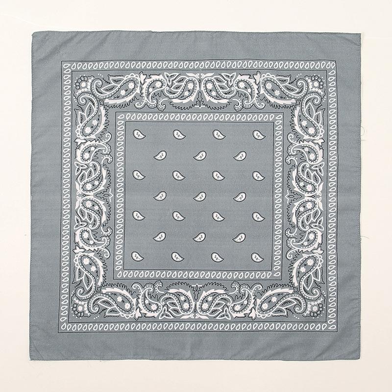 Fashion Bohemian Print Bandana Hair Bands for Women Turban Headband Square Scarf Handkerchief Hair Accessories Bonnet Hijab