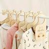 7/8Pcs Label Assortment Infant Wardrobe Divider Wood Nursery Clothes Organizers  Home