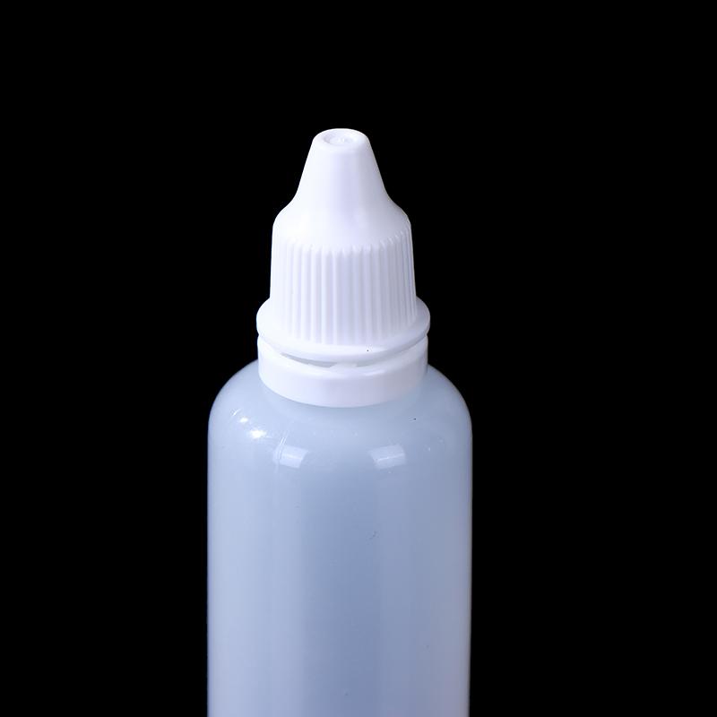 10Pcs 5/10/15/20/30/50Ml Empty Plastic Dropper Bottle Paint Beauty Oil Squeezable Refillable Bottle Cosmetics Storage Bottles