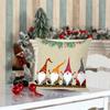 Pillowslip Washable Easy to Stuff Multi-Color Christmas Dwarf Pillow Case for Study Room