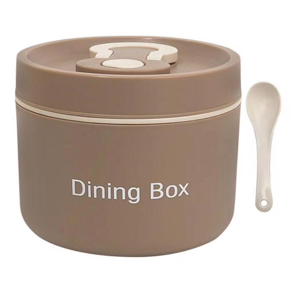 350ml/650ml Soup Bowl Stainless Steel Dining Box Storage Container Thermal Lunch Box  School Picnic