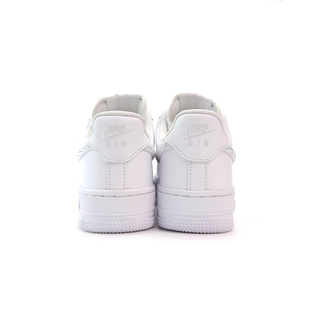 Nike Air Force 1 Slip Resistant Abrasion Resistant Low top Skateboard Shoes Unisex White DD8959-100(Team935-)